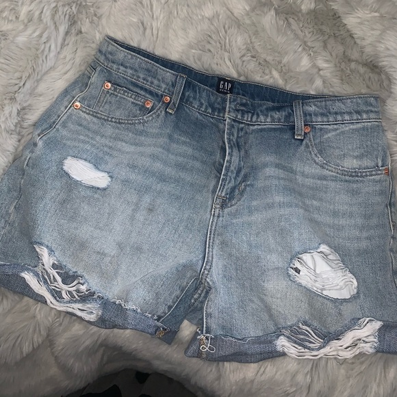 Gap size 30 distressed jean shorts - Picture 1 of 4